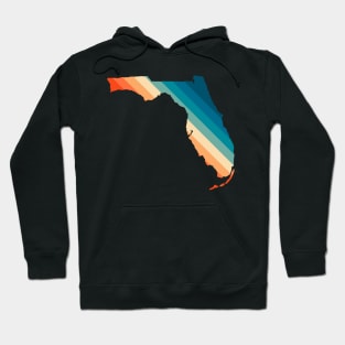 Florida State Retro Map Hoodie